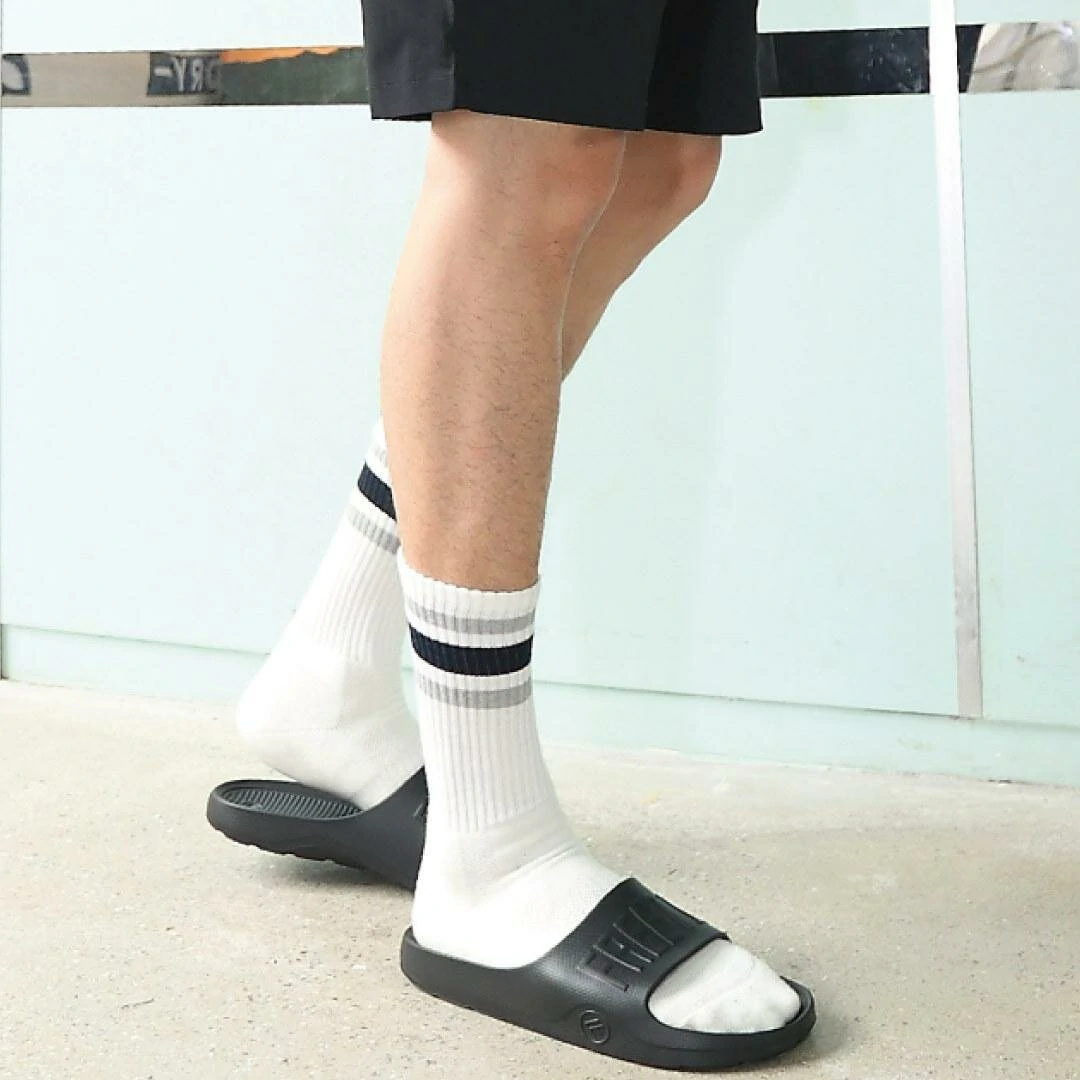 (image for) FREETIE Sports Sandals Anti-Slip Design Wear-resistant Elastic EVA High Quality Home Bathroom Non-slip Slippers